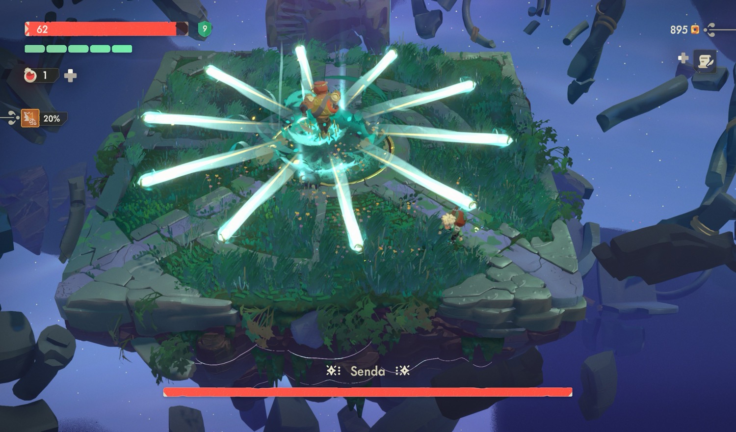 Cropped Moonlighter 2 scene used for the quest and hidden-treasure collection